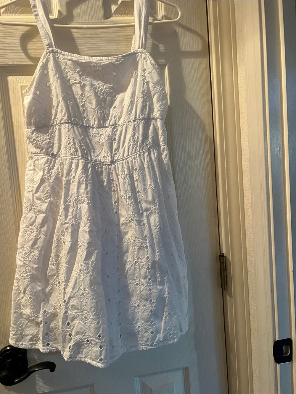 White Eyelet Sundress